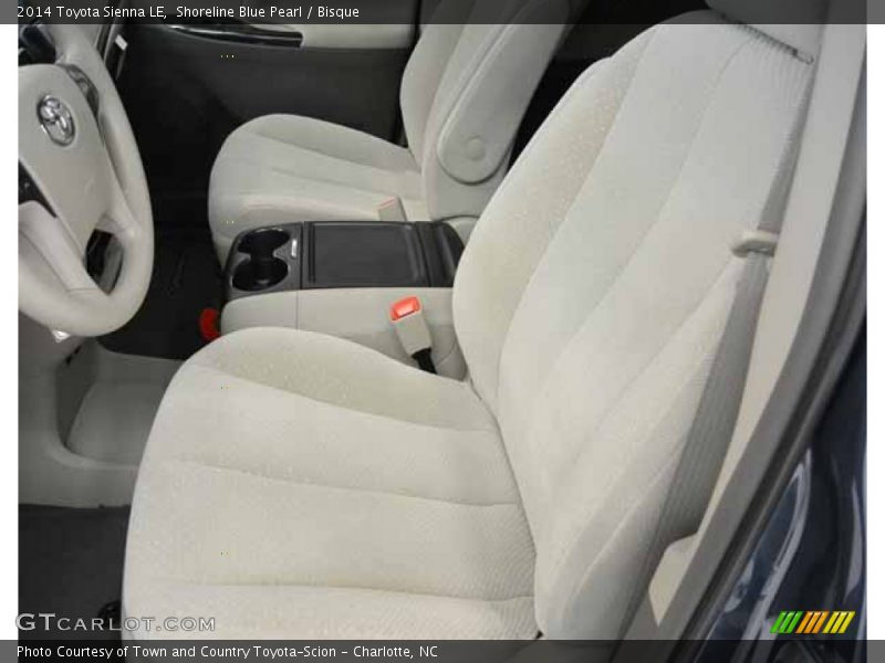 Shoreline Blue Pearl / Bisque 2014 Toyota Sienna LE