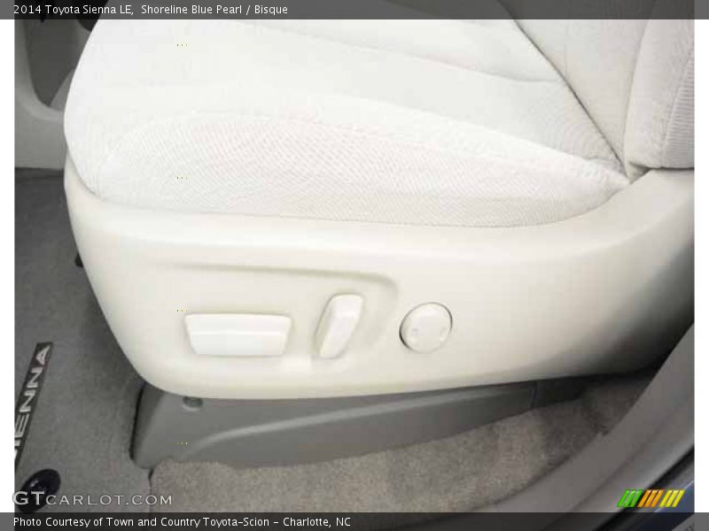 Shoreline Blue Pearl / Bisque 2014 Toyota Sienna LE