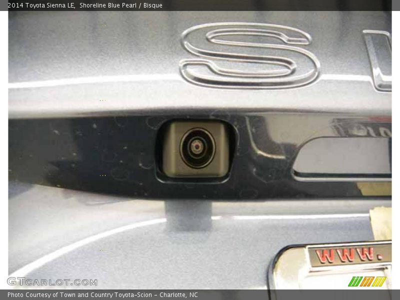 Shoreline Blue Pearl / Bisque 2014 Toyota Sienna LE