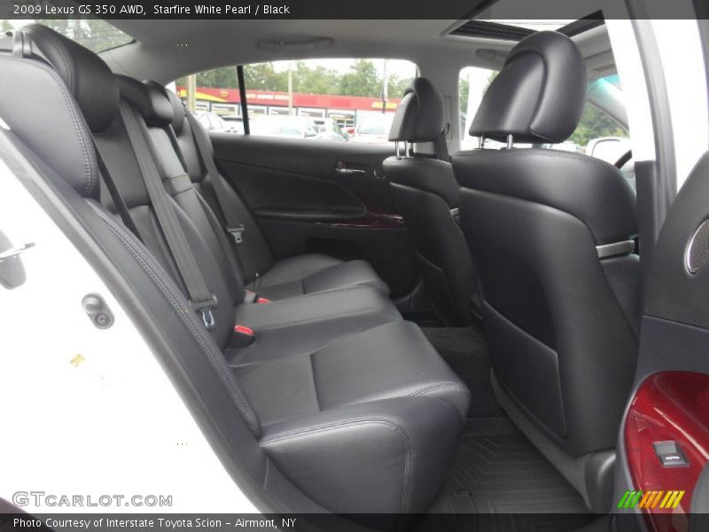 Starfire White Pearl / Black 2009 Lexus GS 350 AWD