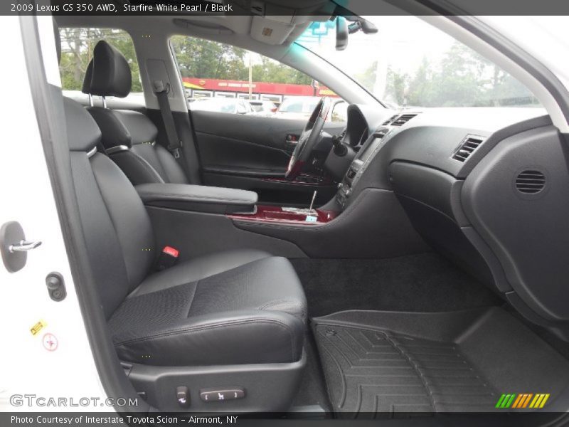 Starfire White Pearl / Black 2009 Lexus GS 350 AWD