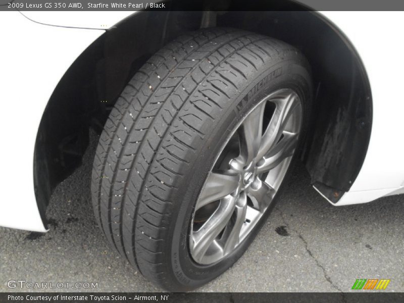 Starfire White Pearl / Black 2009 Lexus GS 350 AWD