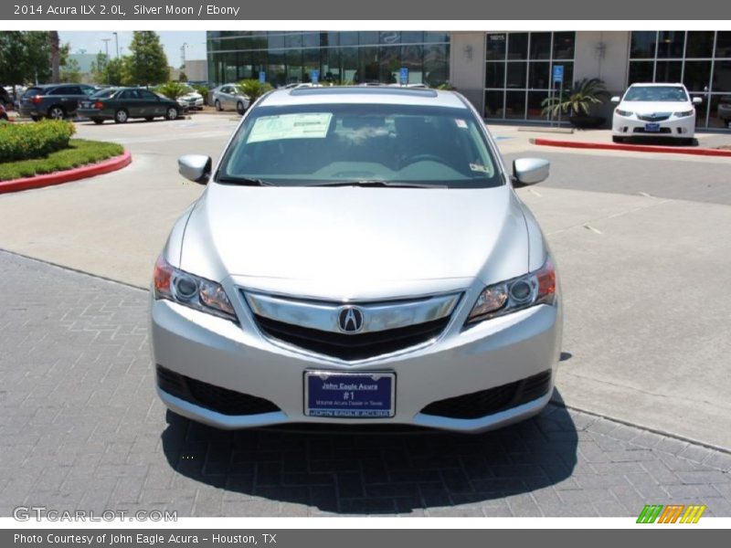 Silver Moon / Ebony 2014 Acura ILX 2.0L