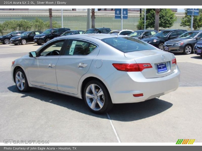 Silver Moon / Ebony 2014 Acura ILX 2.0L