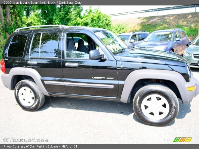 Black / Dark Slate Gray 2002 Jeep Liberty Sport 4x4