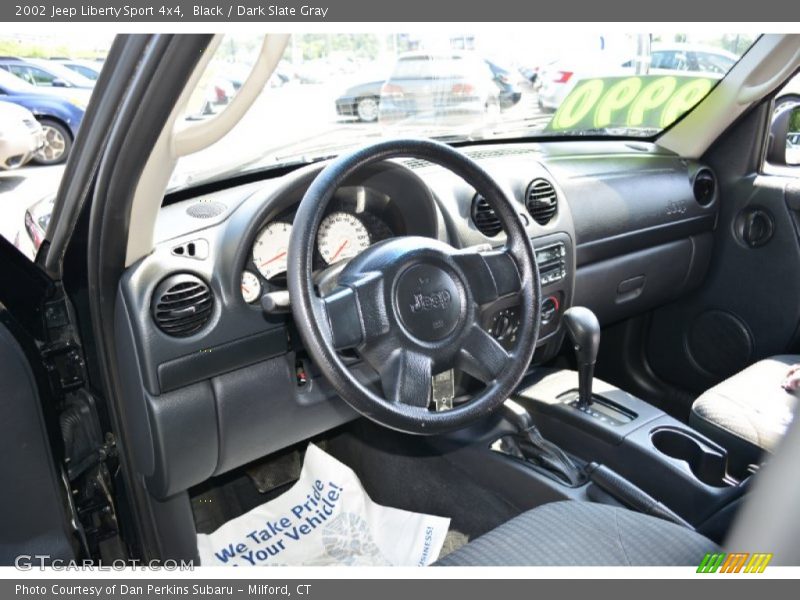 Black / Dark Slate Gray 2002 Jeep Liberty Sport 4x4