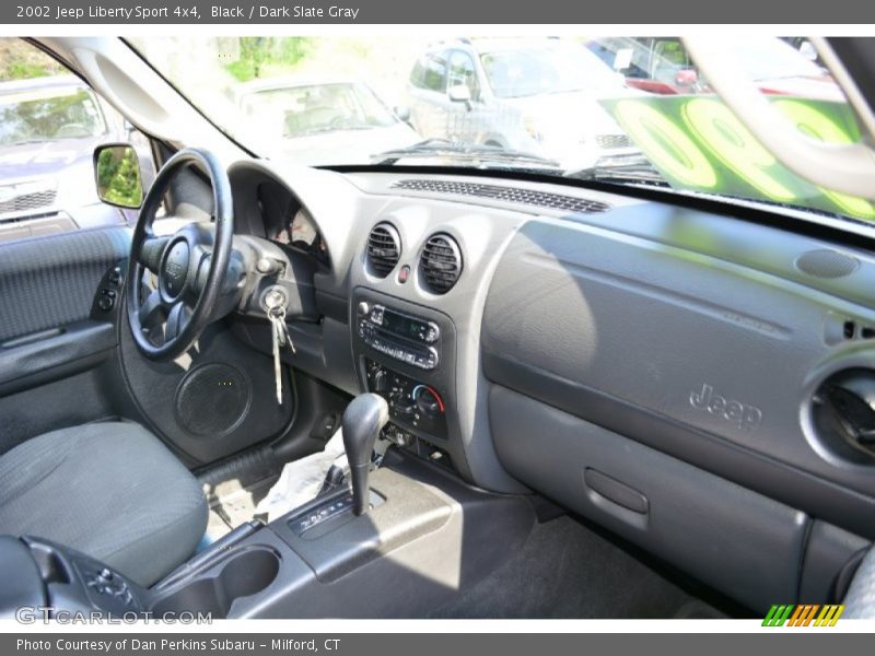 Black / Dark Slate Gray 2002 Jeep Liberty Sport 4x4