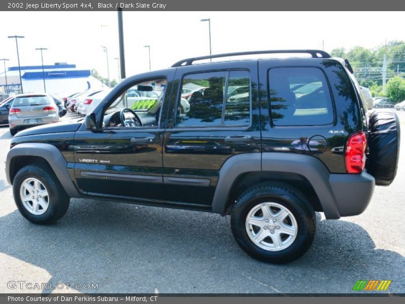 Black / Dark Slate Gray 2002 Jeep Liberty Sport 4x4