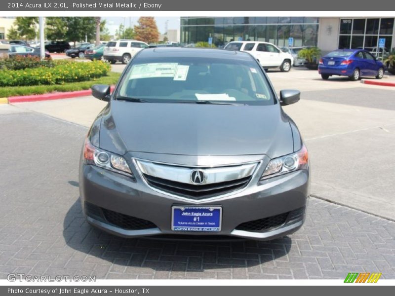 Polished Metal Metallic / Ebony 2014 Acura ILX 2.0L