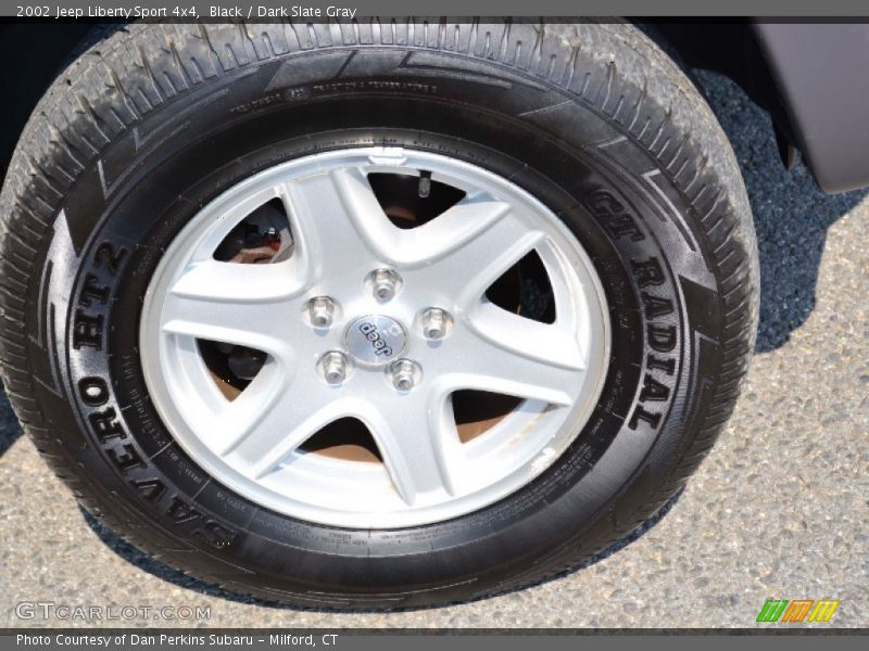 Black / Dark Slate Gray 2002 Jeep Liberty Sport 4x4