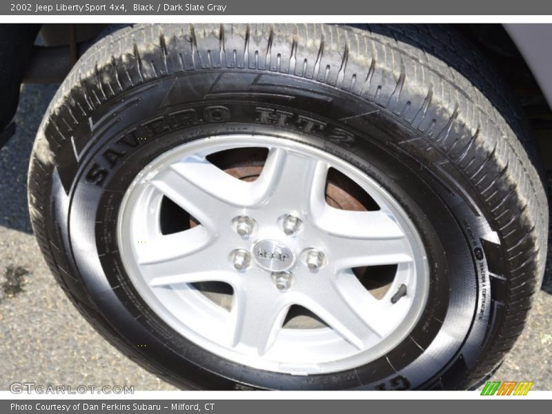 Black / Dark Slate Gray 2002 Jeep Liberty Sport 4x4