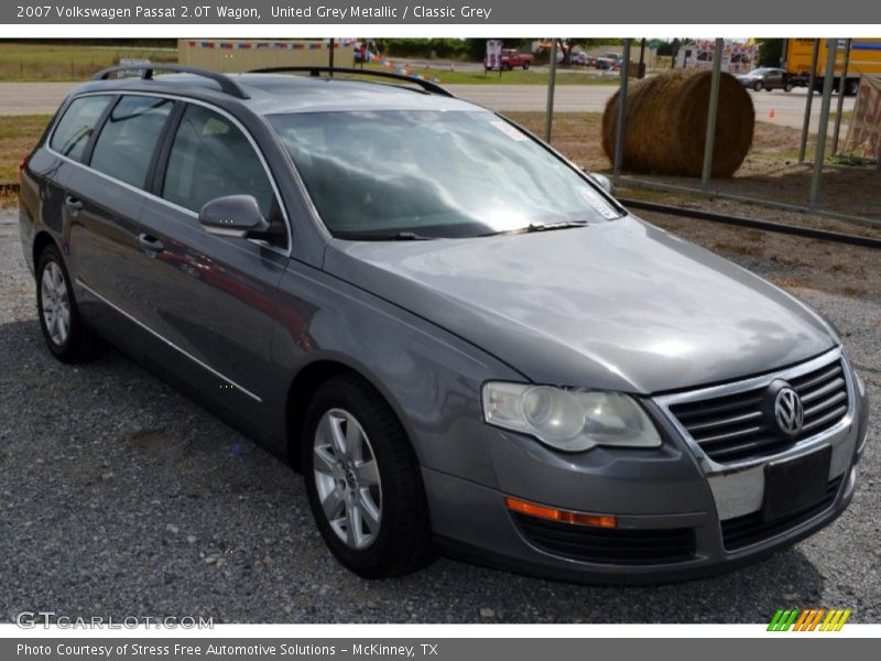 United Grey Metallic / Classic Grey 2007 Volkswagen Passat 2.0T Wagon