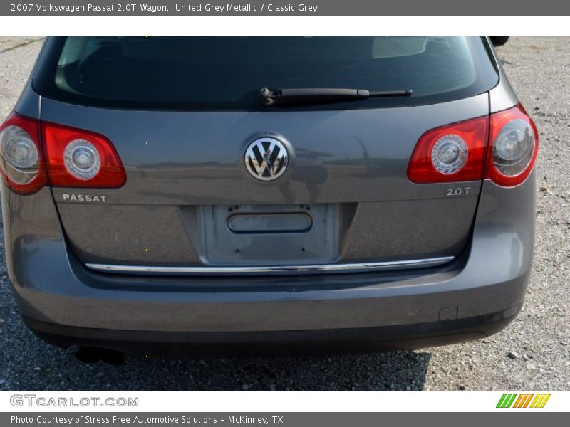 United Grey Metallic / Classic Grey 2007 Volkswagen Passat 2.0T Wagon