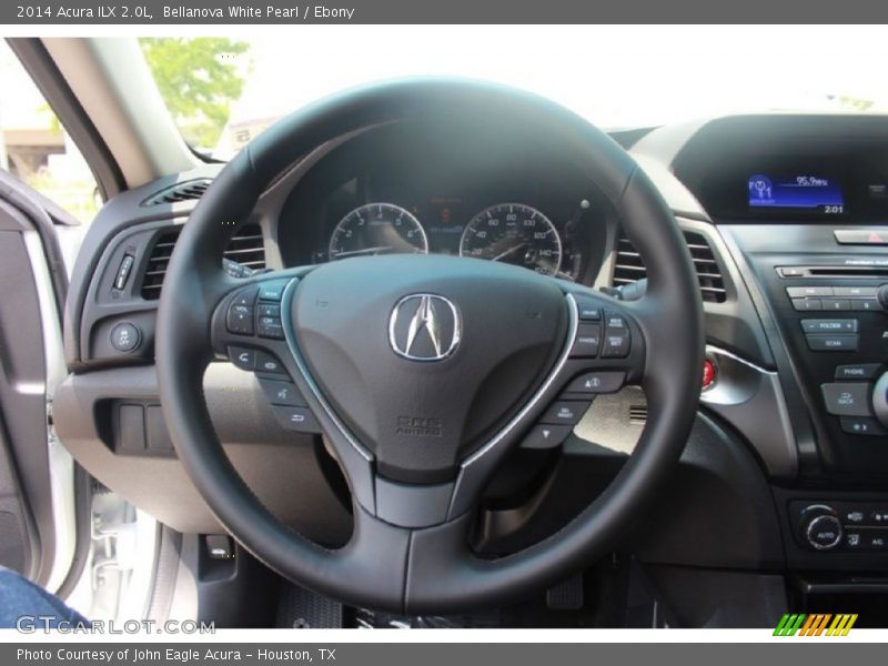 Bellanova White Pearl / Ebony 2014 Acura ILX 2.0L