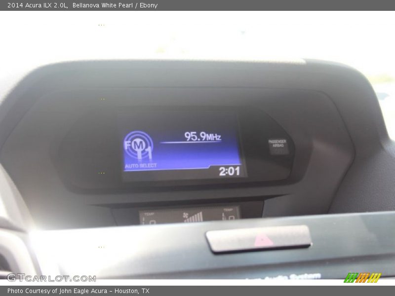 Bellanova White Pearl / Ebony 2014 Acura ILX 2.0L