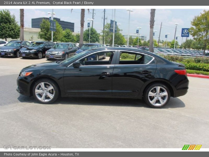 Crystal Black Pearl / Ebony 2014 Acura ILX 2.4L Premium