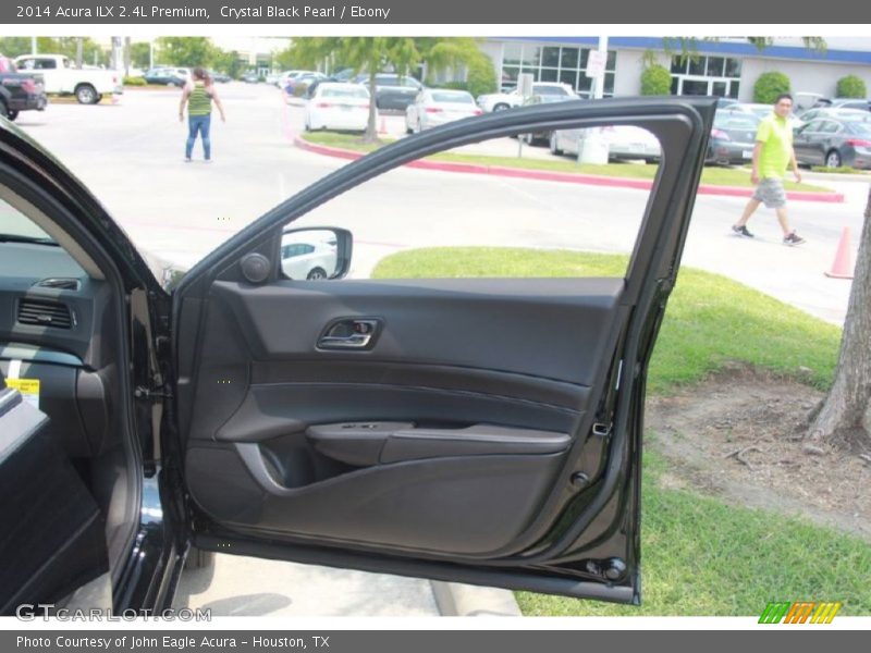 Crystal Black Pearl / Ebony 2014 Acura ILX 2.4L Premium