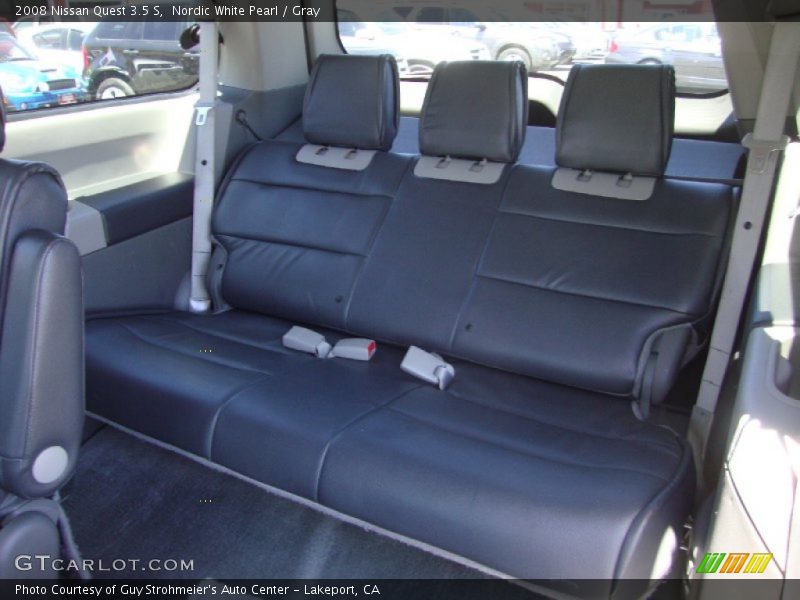 Nordic White Pearl / Gray 2008 Nissan Quest 3.5 S