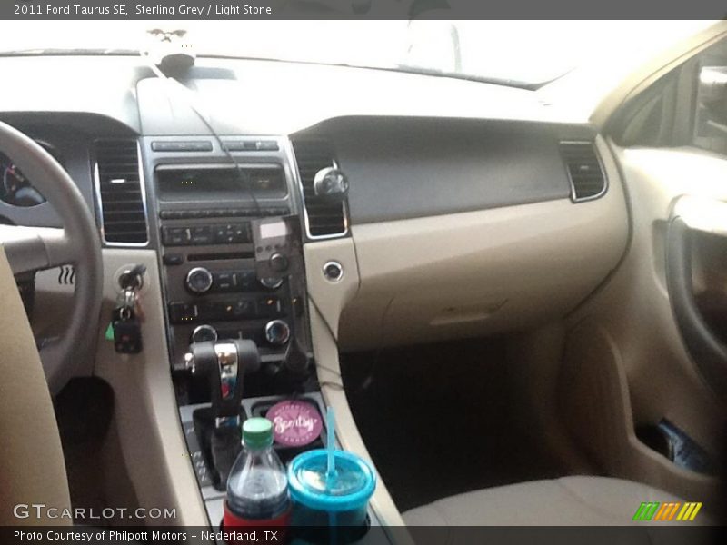 Sterling Grey / Light Stone 2011 Ford Taurus SE