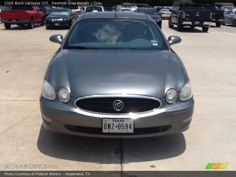 Steelmist Gray Metallic / Gray 2005 Buick LaCrosse CXS