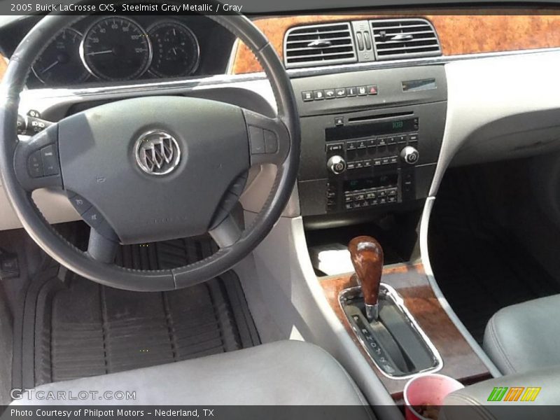 Steelmist Gray Metallic / Gray 2005 Buick LaCrosse CXS