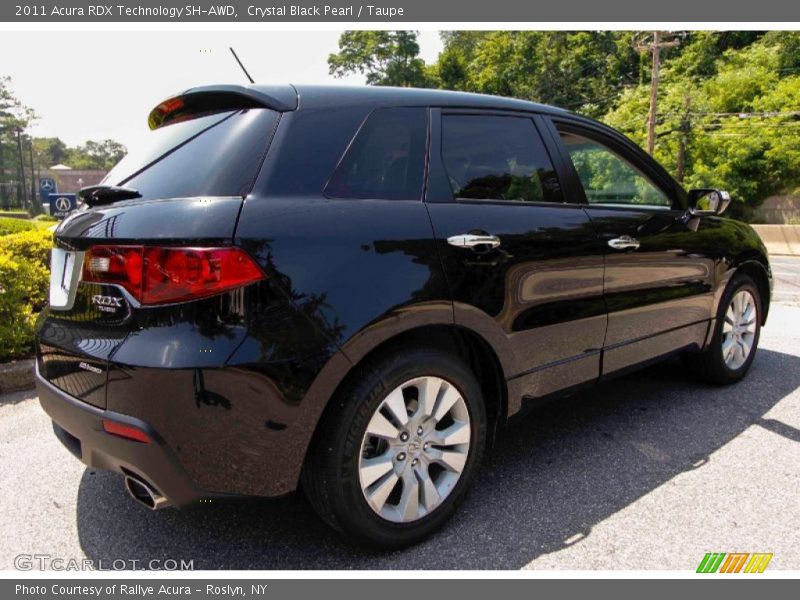 Crystal Black Pearl / Taupe 2011 Acura RDX Technology SH-AWD