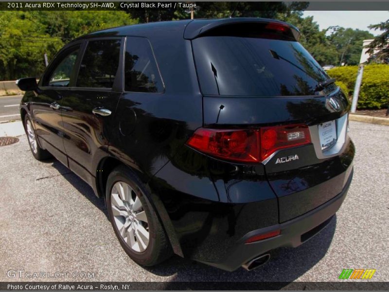Crystal Black Pearl / Taupe 2011 Acura RDX Technology SH-AWD