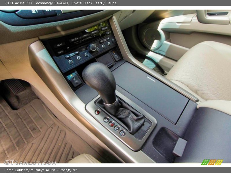 Crystal Black Pearl / Taupe 2011 Acura RDX Technology SH-AWD