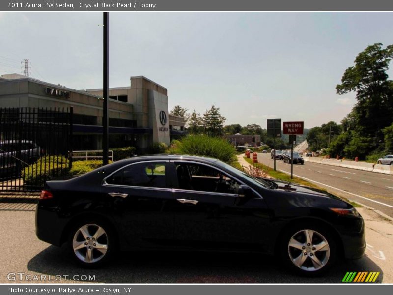 Crystal Black Pearl / Ebony 2011 Acura TSX Sedan