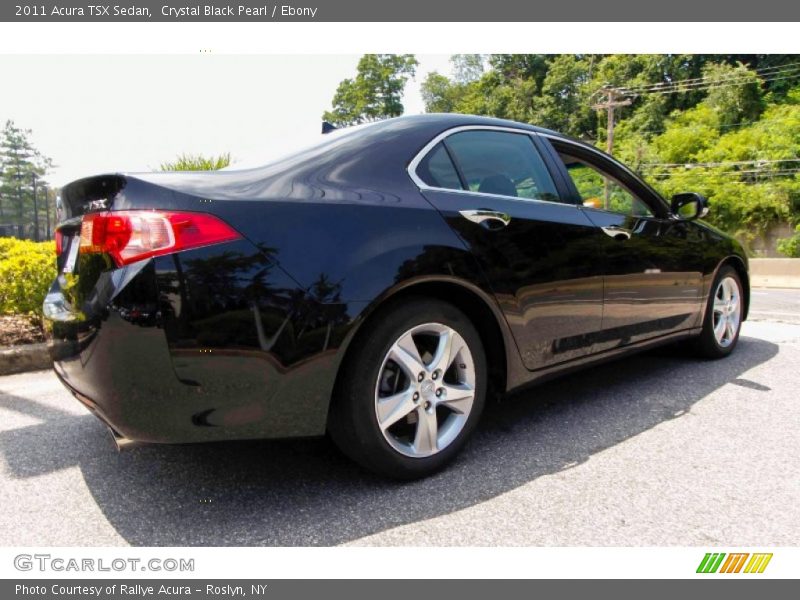 Crystal Black Pearl / Ebony 2011 Acura TSX Sedan