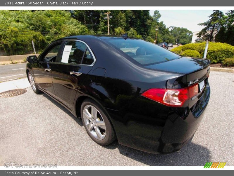 Crystal Black Pearl / Ebony 2011 Acura TSX Sedan