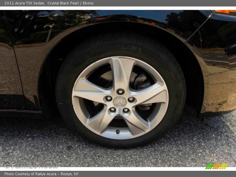 Crystal Black Pearl / Ebony 2011 Acura TSX Sedan