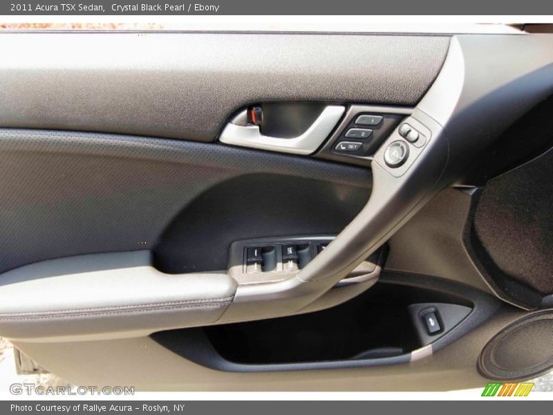 Crystal Black Pearl / Ebony 2011 Acura TSX Sedan