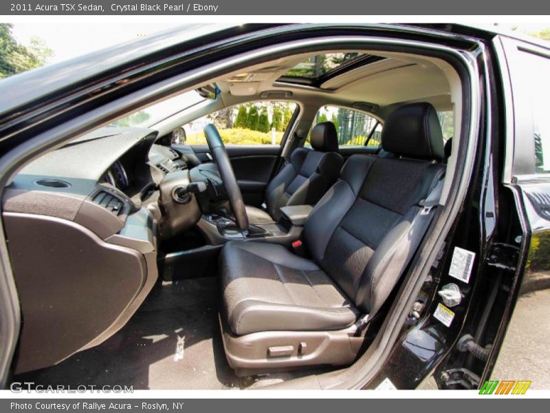 Crystal Black Pearl / Ebony 2011 Acura TSX Sedan