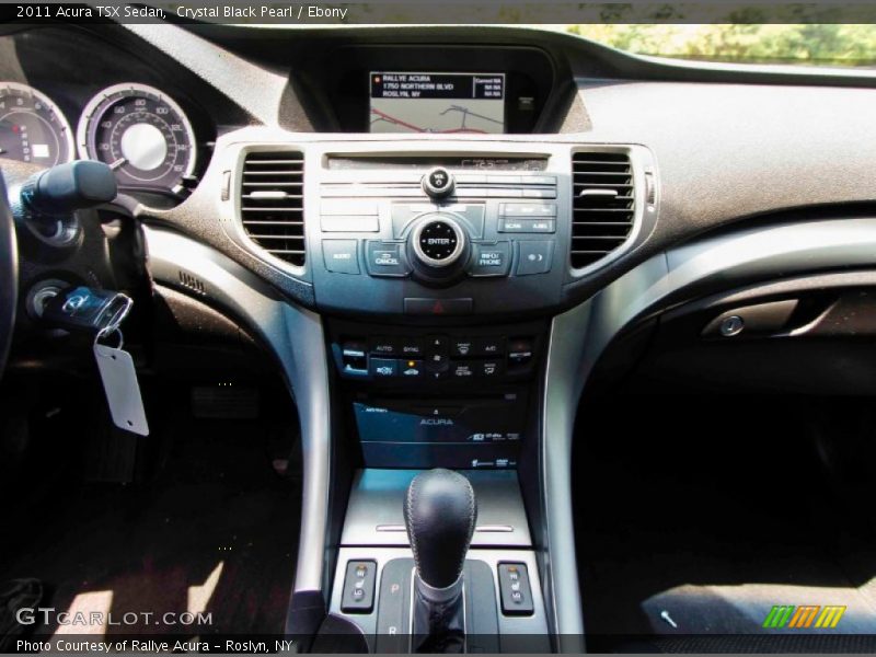 Crystal Black Pearl / Ebony 2011 Acura TSX Sedan