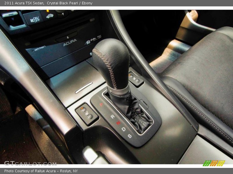 Crystal Black Pearl / Ebony 2011 Acura TSX Sedan