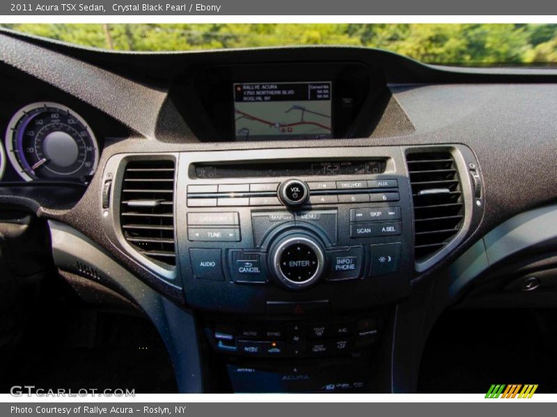 Crystal Black Pearl / Ebony 2011 Acura TSX Sedan