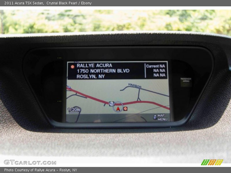 Crystal Black Pearl / Ebony 2011 Acura TSX Sedan