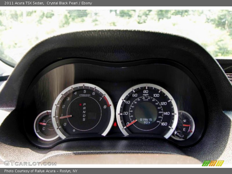 Crystal Black Pearl / Ebony 2011 Acura TSX Sedan