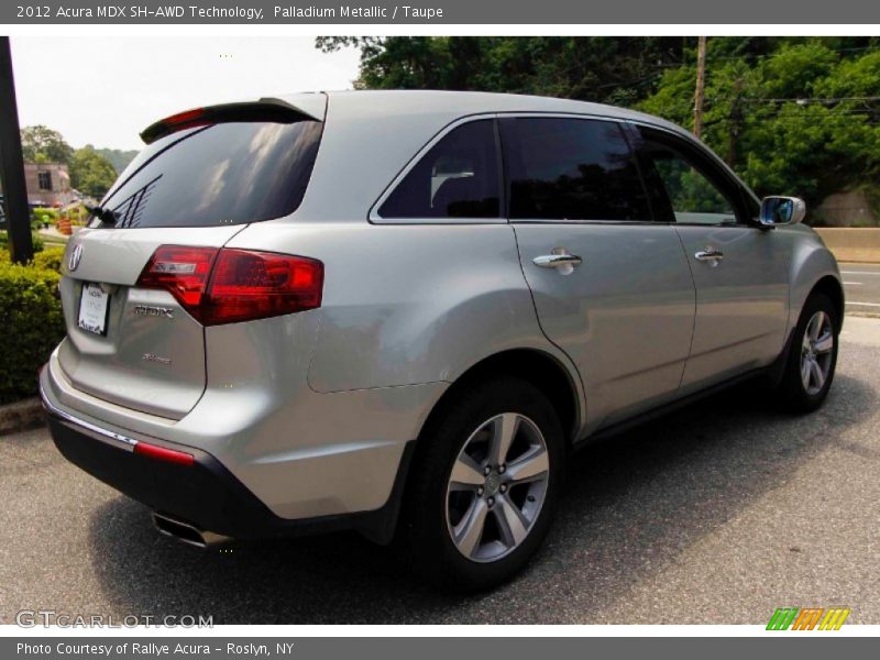 Palladium Metallic / Taupe 2012 Acura MDX SH-AWD Technology