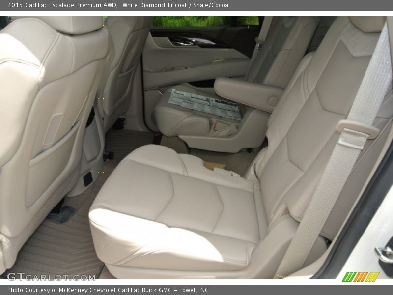 White Diamond Tricoat / Shale/Cocoa 2015 Cadillac Escalade Premium 4WD