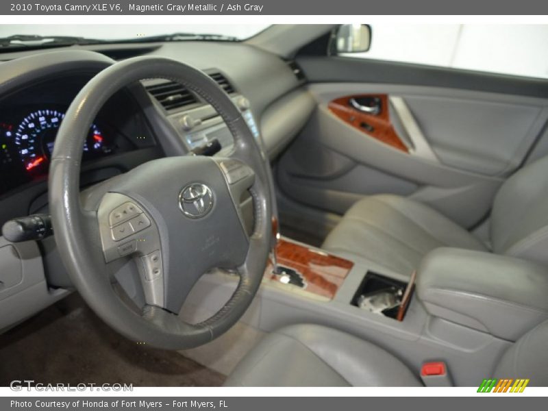 Magnetic Gray Metallic / Ash Gray 2010 Toyota Camry XLE V6