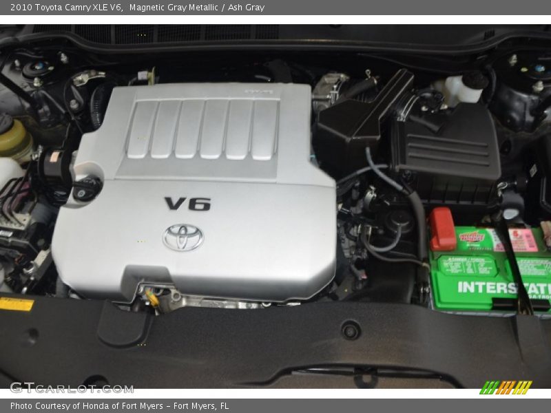 Magnetic Gray Metallic / Ash Gray 2010 Toyota Camry XLE V6