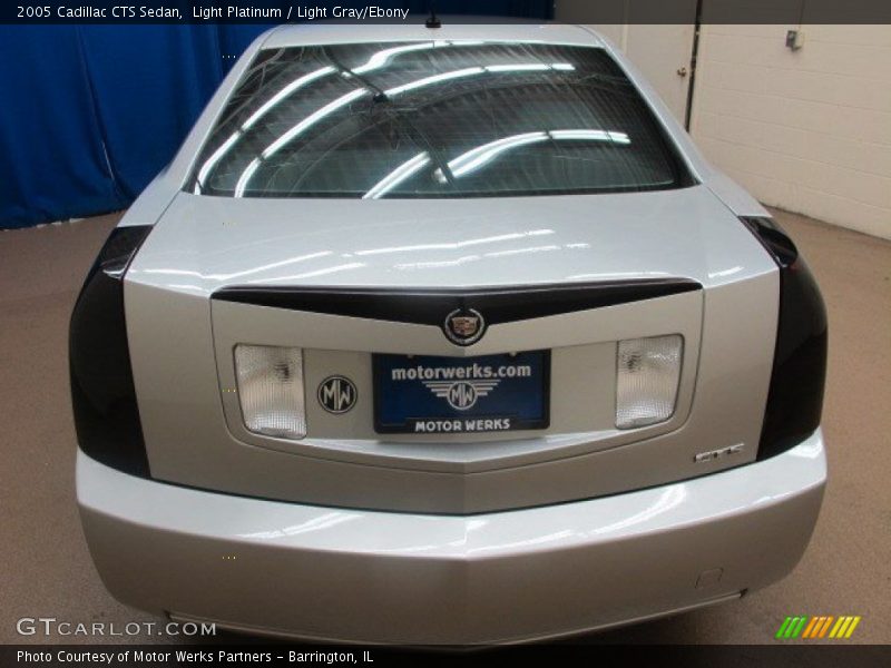 Light Platinum / Light Gray/Ebony 2005 Cadillac CTS Sedan