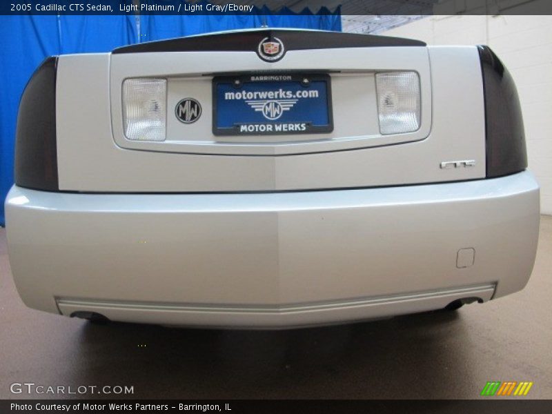 Light Platinum / Light Gray/Ebony 2005 Cadillac CTS Sedan