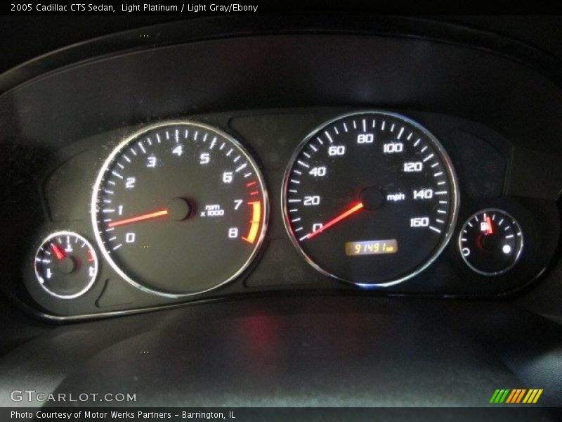 Light Platinum / Light Gray/Ebony 2005 Cadillac CTS Sedan