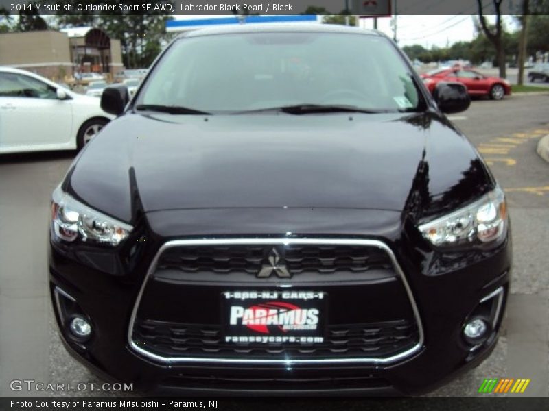 Labrador Black Pearl / Black 2014 Mitsubishi Outlander Sport SE AWD