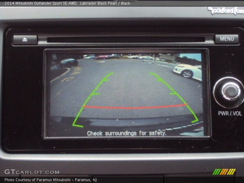 Labrador Black Pearl / Black 2014 Mitsubishi Outlander Sport SE AWD