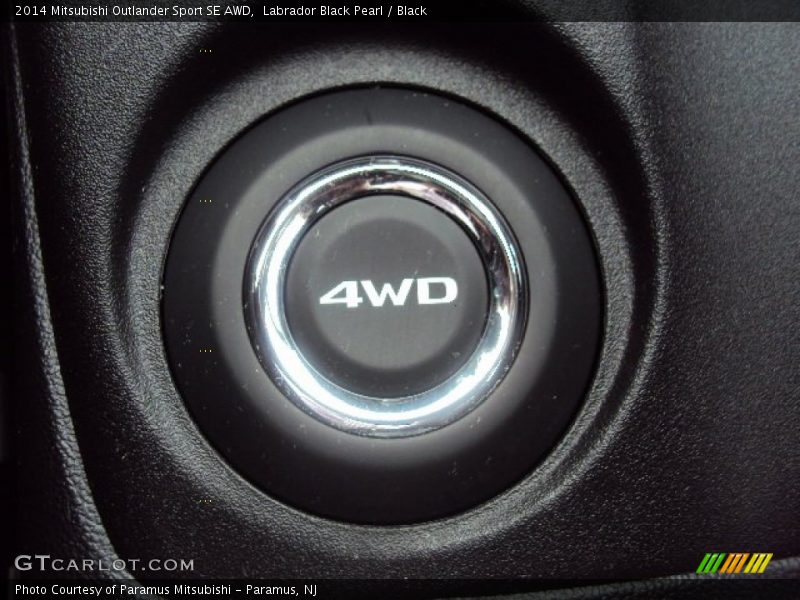 Labrador Black Pearl / Black 2014 Mitsubishi Outlander Sport SE AWD