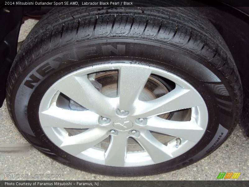 Labrador Black Pearl / Black 2014 Mitsubishi Outlander Sport SE AWD